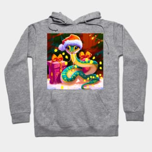 Cute Snake Drawing Hoodie